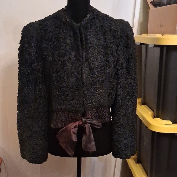 Jackets & Blazers - Vintage Black Women's Jacket Size Small